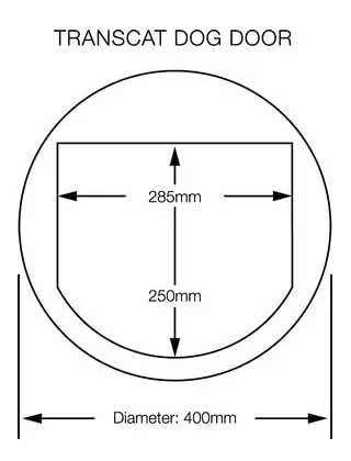 Transcat Dog Door Dimensions