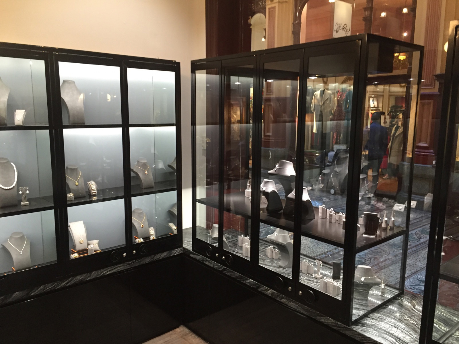 Jewellery Glass Display Cases