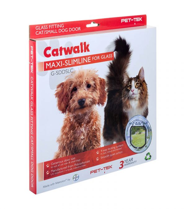 Pet-Tek Catwalk Slimline Cat Door