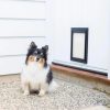 Hakuna Pets Small Deluxe Aluminium Pet Door Black