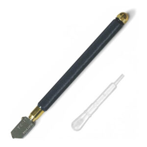 Toyo TC17 Glass Cutter Wide Head Brass Handle